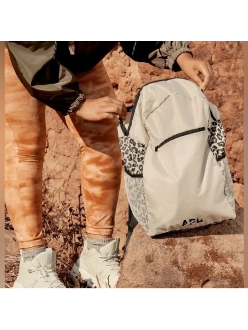 APL Animal Print Packable Lightweight Backpack New